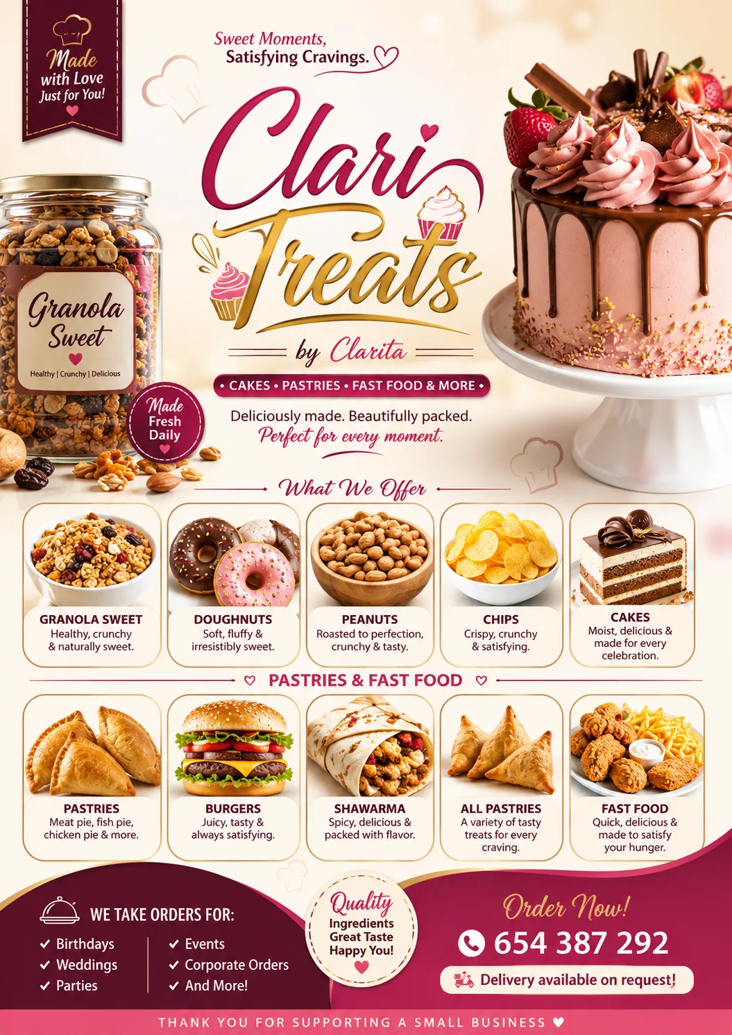 Baking task